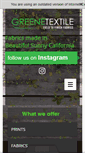 Mobile Screenshot of greenetextile.com